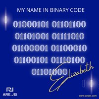 How to Write Your Name in Binary Code - ARE JEI