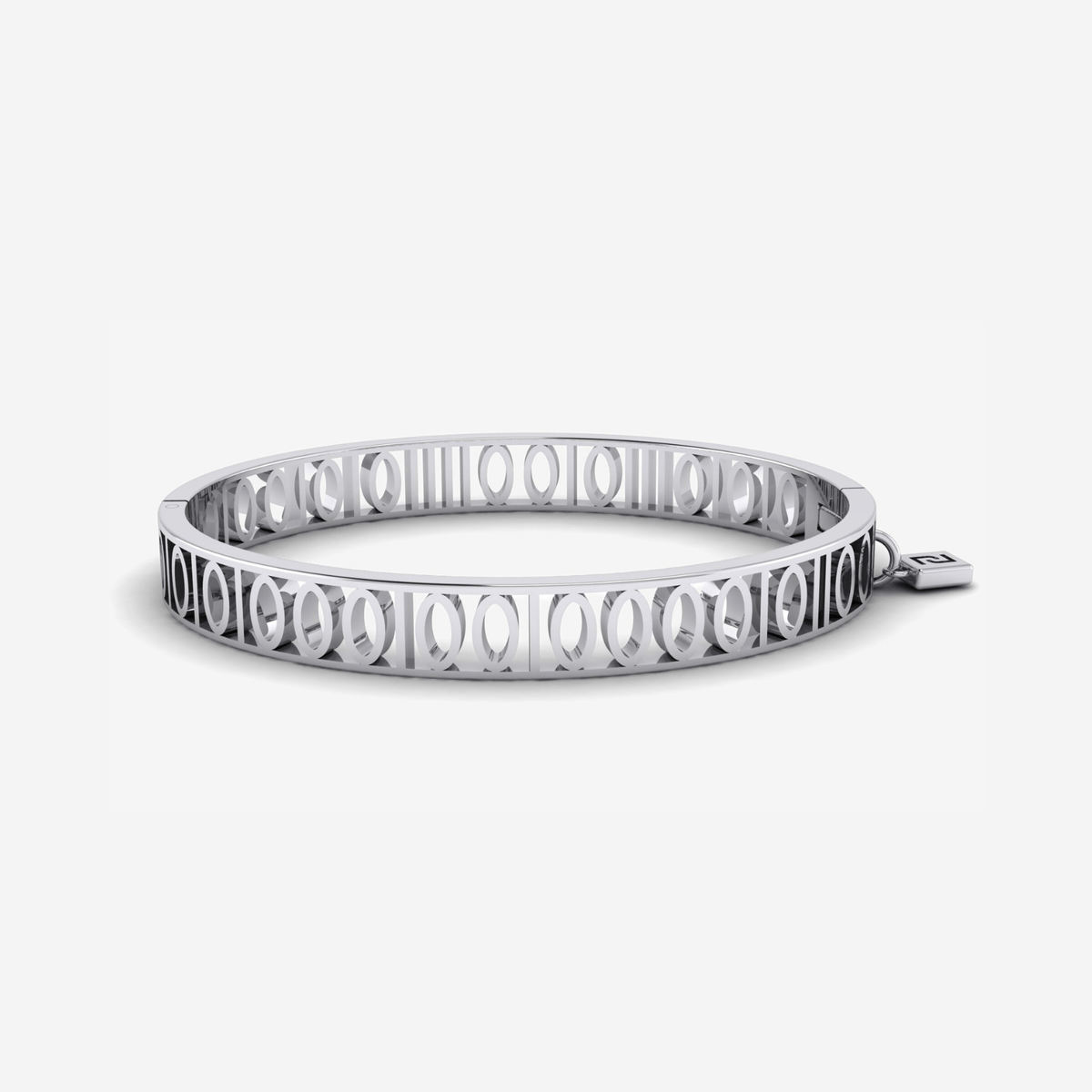 Encoded &quot;WORTHY&quot; Bracelet in Gold