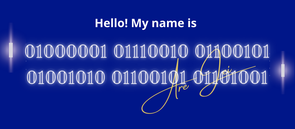 How Do You Write Your Name In Binary