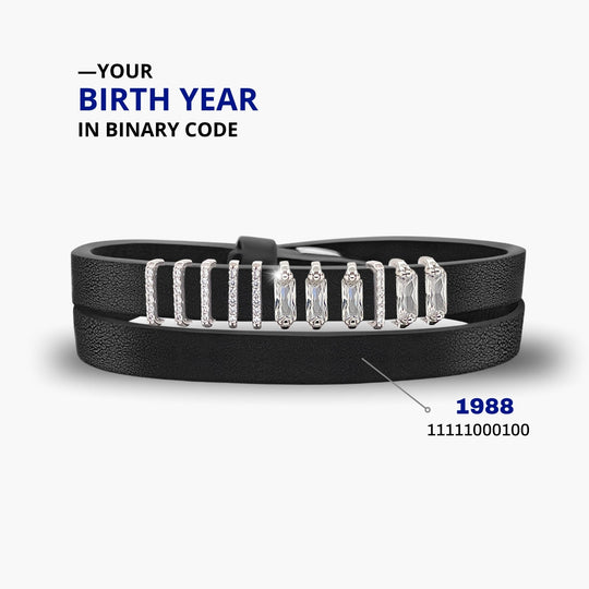 Birth-Year Encoded Bracelet