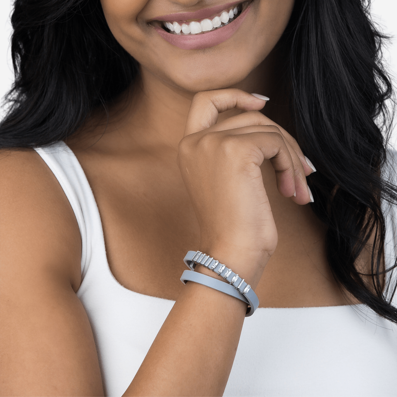 Anniversary bracelet with date 2025 for her